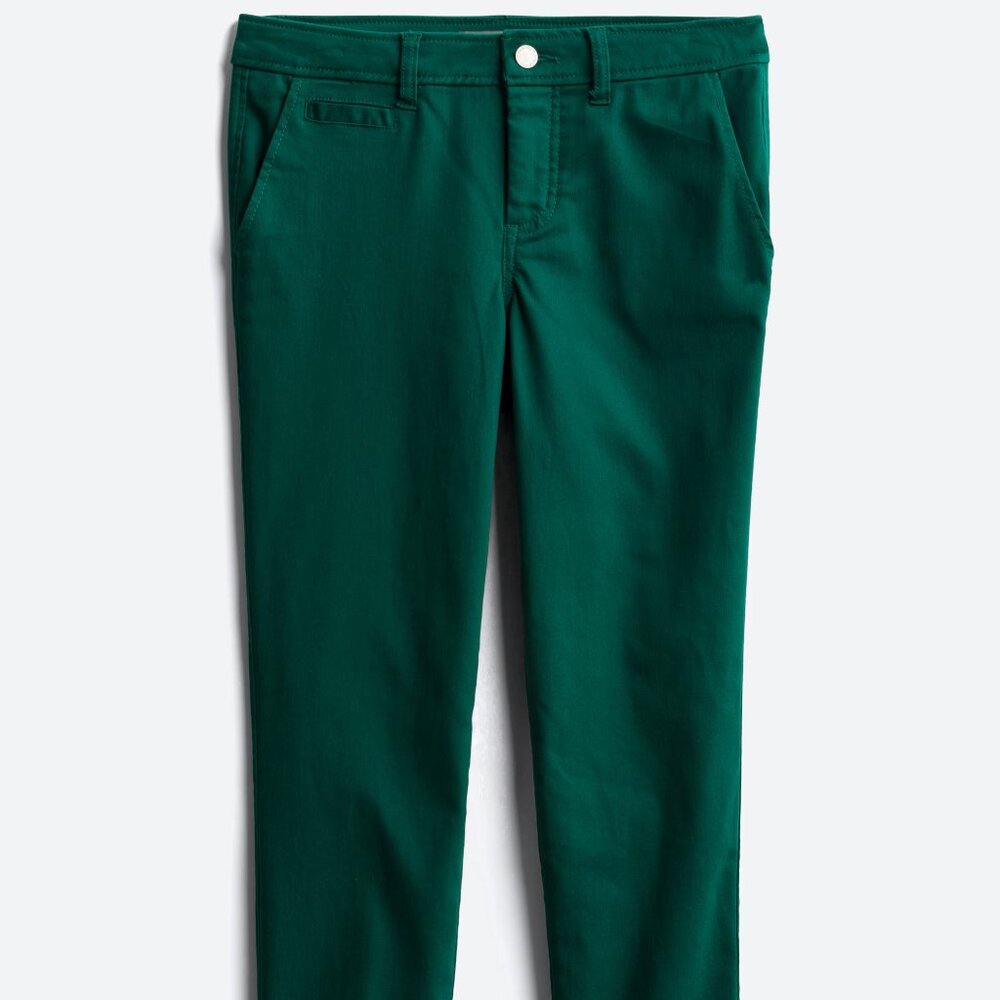41 Hawthorn, Rosabel Mid Rise Skinny Cuffed Pants, Dark Green